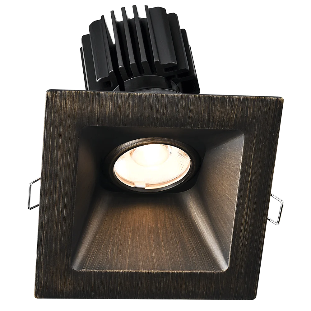 Lotus Tangra 4" Gimbal Square Sloped Wide Trim, 3000K, CRI98 - view 3
