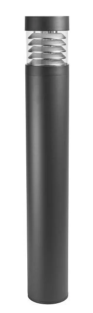 Louver reflector flat top bollard head. Power Select 24 / 19 / 14W. Color Select 30 / 40 / 50K. Buil...