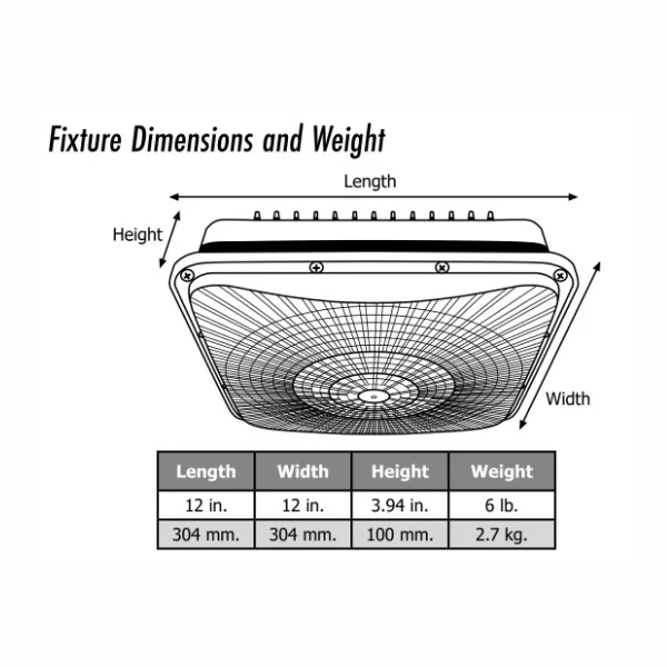 Low Bay Canopy Mammoth Series, 28W-90W - view 3