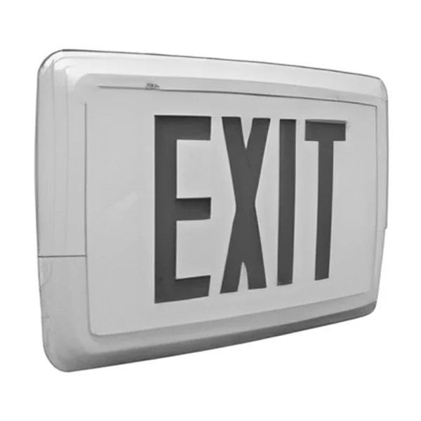 Single Face Low Level All LED Thermoplastic Exit & Emergency Combo