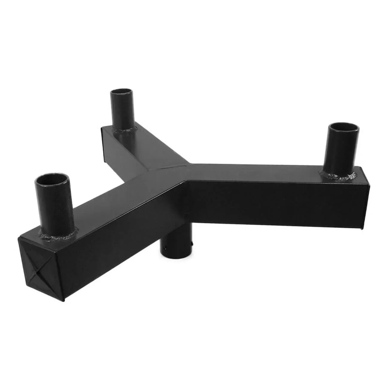 Low Profile Bullhorn, 3 Tenons at 120 Degrees, Black Coated, Steel