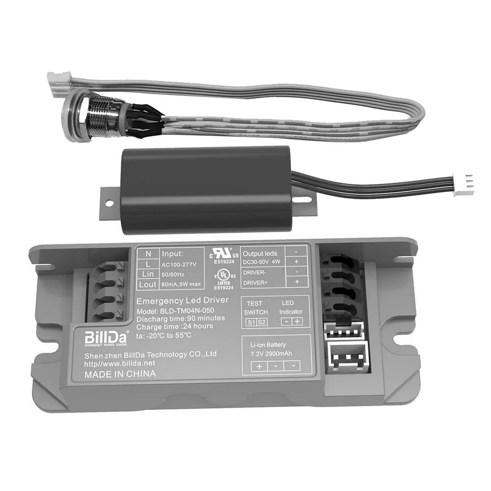 Low Temperature Split Built-In Emergency Backup Battery Driver