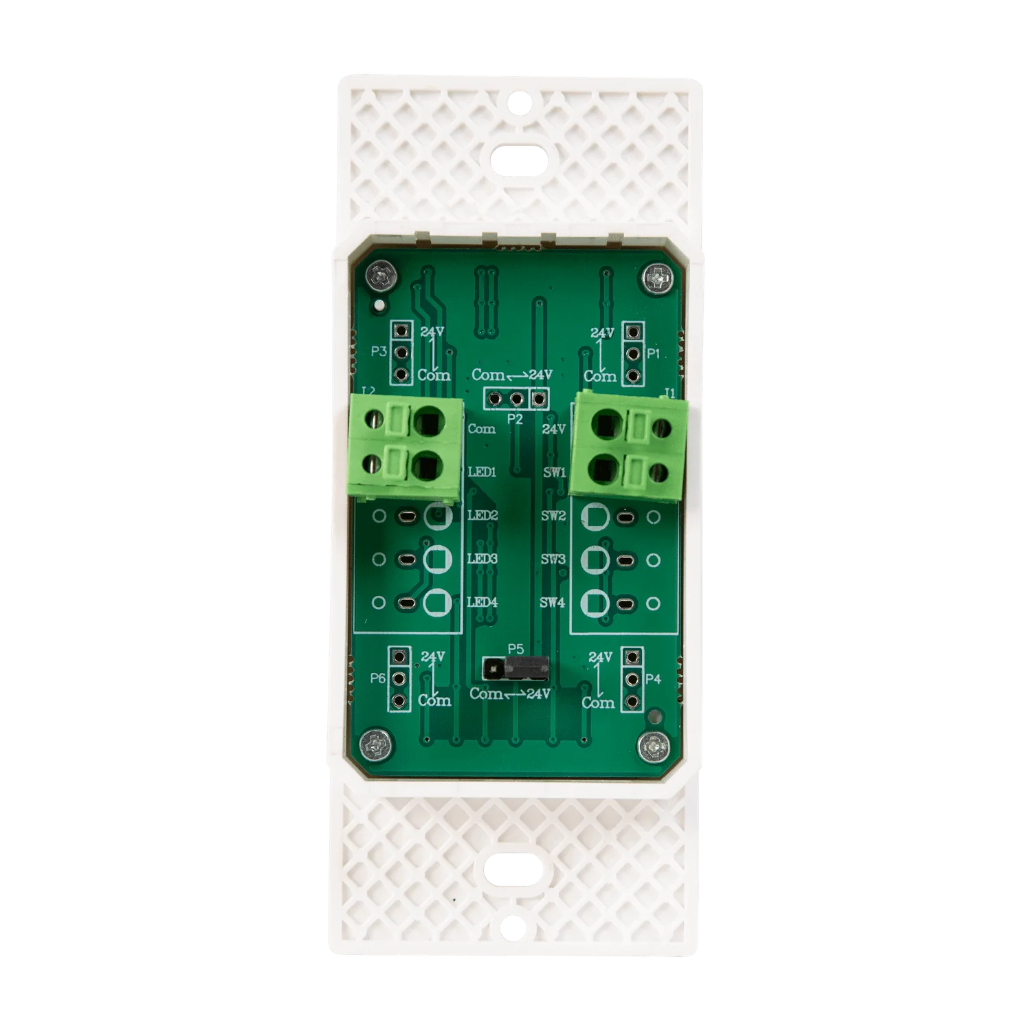 Low Voltage Wall Switch, 2-Button with LED - view 2