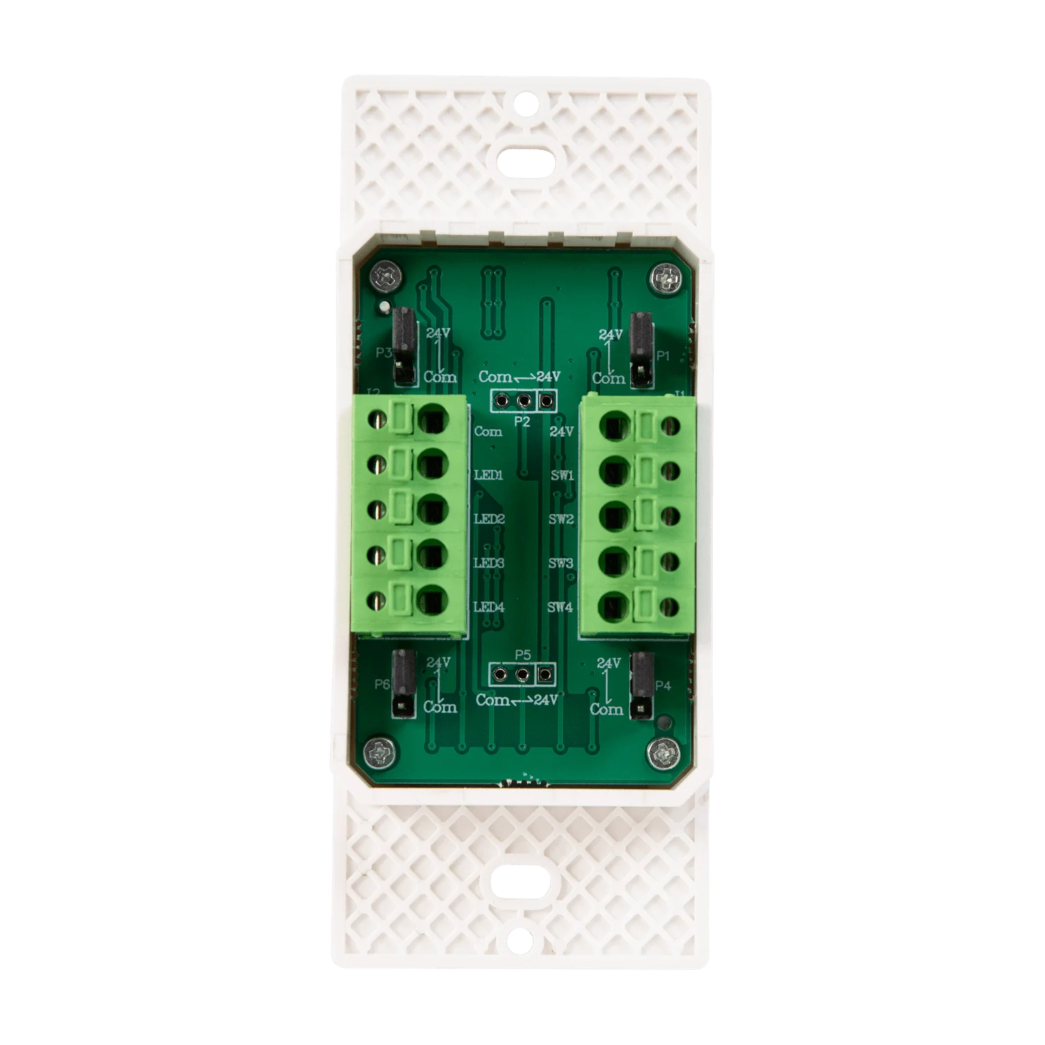 Low Voltage Wall Switch, 4-Button with LED - view 2