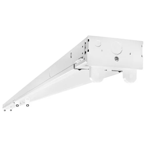 8Ft LED-Ready Strip Light, T4L, 6PK, White, IP44