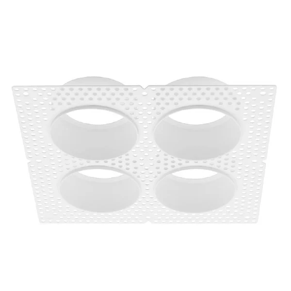 Lum-Tech Lighting 4-Head Plaster Frame, LT25430~65 Series Compatible