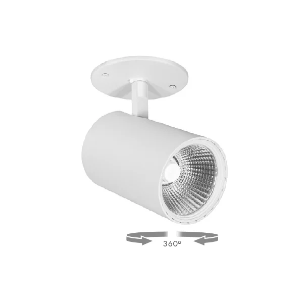 Lum-Tech Lighting CM-LT562L, 3 7/8" Ø, Canopy Mounted, 120V, 36W, 2700K|3000K|3500K|4000K|5000K, 15°|24°|40° Beam, Bl...