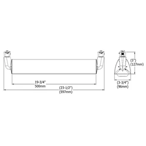 Lum-Tech Lighting L519L, 120V, 62W, Selectable CCT 2700K|3000K|3500K|4000K, 90+ CRI, LED Wall Wash/F...