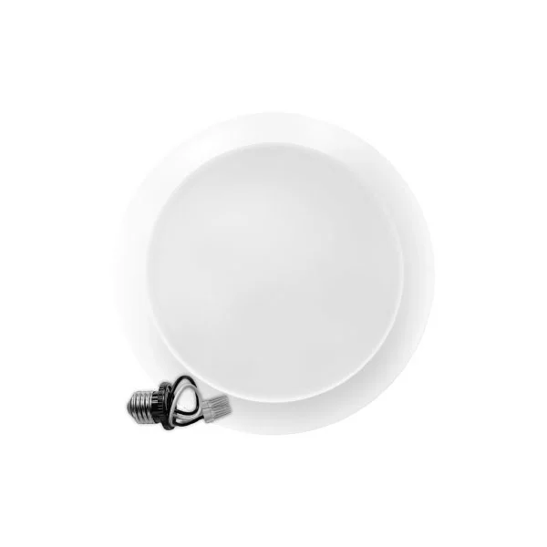 Lum-Tech Lighting LT23865 LED Surface Mount Disk Light, 8", 27W, 2000 lm, 120V, 5CCT Selectable 2700K/3000K/3500K/400...