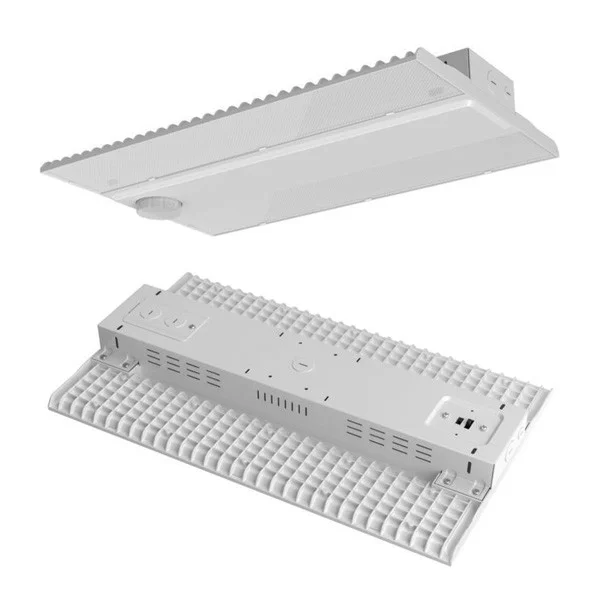 Lum-Tech Lighting Power & CCT Tunable LED Linear High Bay, 110-130-165W, 4000K-5000K, 120-347V
