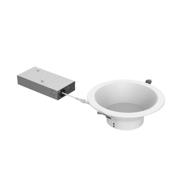 LTLSMR-SX830-35PC-D1, 8" Adjustable Recessed Downlight, 3 Power Selectable, 5 CCT Selectable, 18W|24W|30W, 2530lm|300...