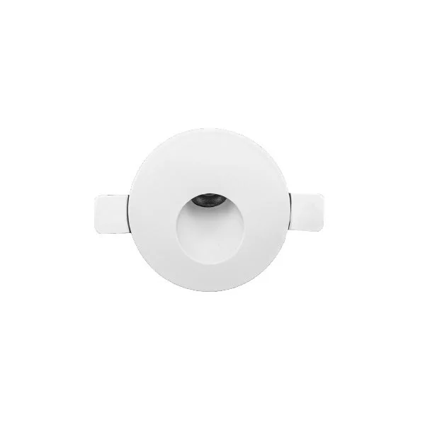 Lum-Tech Modera-CSL Eclipse Steplight, Round Clip-In, 5W, 120V, 5CCT, White, Triac Dimming