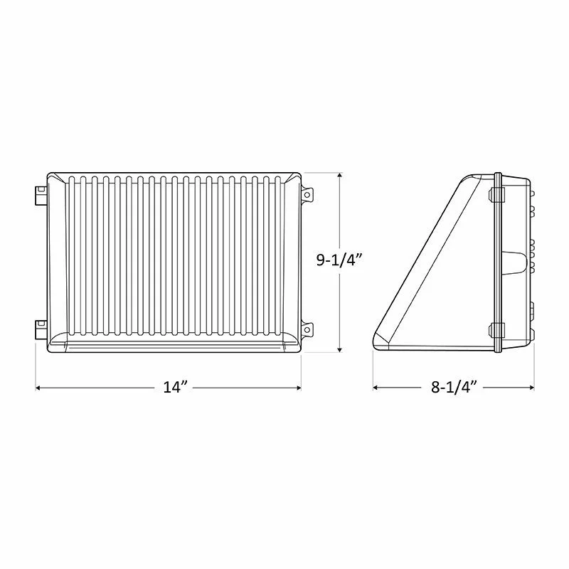 LWP2 Series Outdoor Lighting, 80W, 5000K - view 5