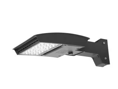 M Series, 55W, 120-277V, Type 5 Low Glare, 3000/4000/5000K, Dark Bronze, Straight Arm, C-Max Compatible