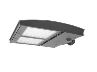 M Series, Type 3 Medium Optics, Wattage Selectable 100/75/55W, 3000/4000/5000K, Dark Bronze, Upper half knuckle