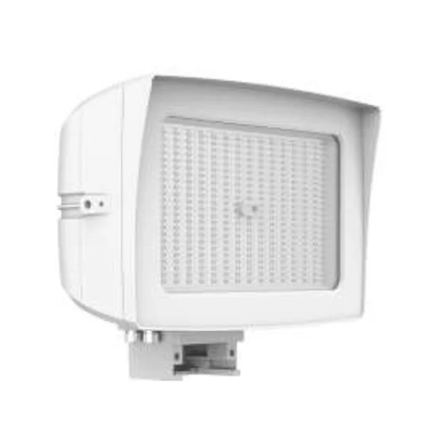 Maximum-Feature Round-Back Flood Light, 150W, Selectable CCT, White