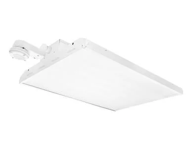 MaxLite BLHE Economic Linear High Bay Gen 3, 170W, 120-277V, Frosted Lens, 4000K, PIR Motion Sensor, 10' Cord with L7...