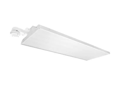 MaxLite BLHE Economic Linear High Bay Gen 3, 400W, 120-277V, Frosted Lens, 4000K, Motion Sensor