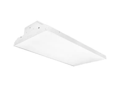 MaxLite BLHE Economic Linear High Bay Gen 3, 65W, 120-277V, Frosted Lens, 4000K, Emergency Battery Backup, Cord Option