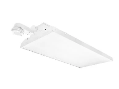MaxLite BLHE Economic Linear High Bay Gen 3, 85W, 120-277V, Frosted Lens, 4000K, Motion Sensor