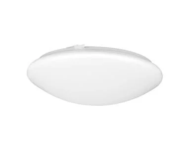 MaxLite Ceiling Flush Mount, LED Integrated, Puff Style, White Finish, 18W, 80 CRI, 2700K, 120V