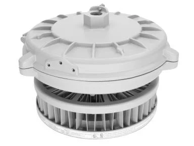 MaxLite HLR Series Hazardous Location Round High Bay, 170W, 120-277V, 5000K, 120° Wide Distribution, Pendant/Swivel S...