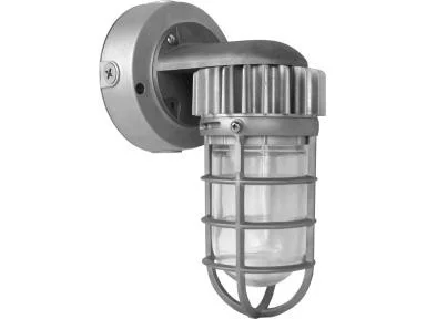 MaxLite LED Jelly Jar, 20W, 120-277V, 4000K, Wall Mount, Silver, TAA Compliant