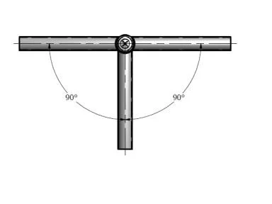 MaxLite Spoke Bracket, 2.375” wide x 4” tall Tenon Top, Bronze Finish