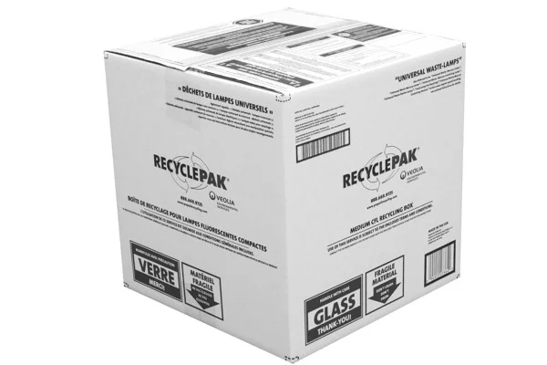 RecyclePak Medium CFL Recycling Box