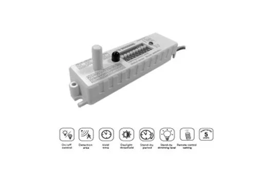 Microwave Motion Sensor, DC, High Bay - view 2