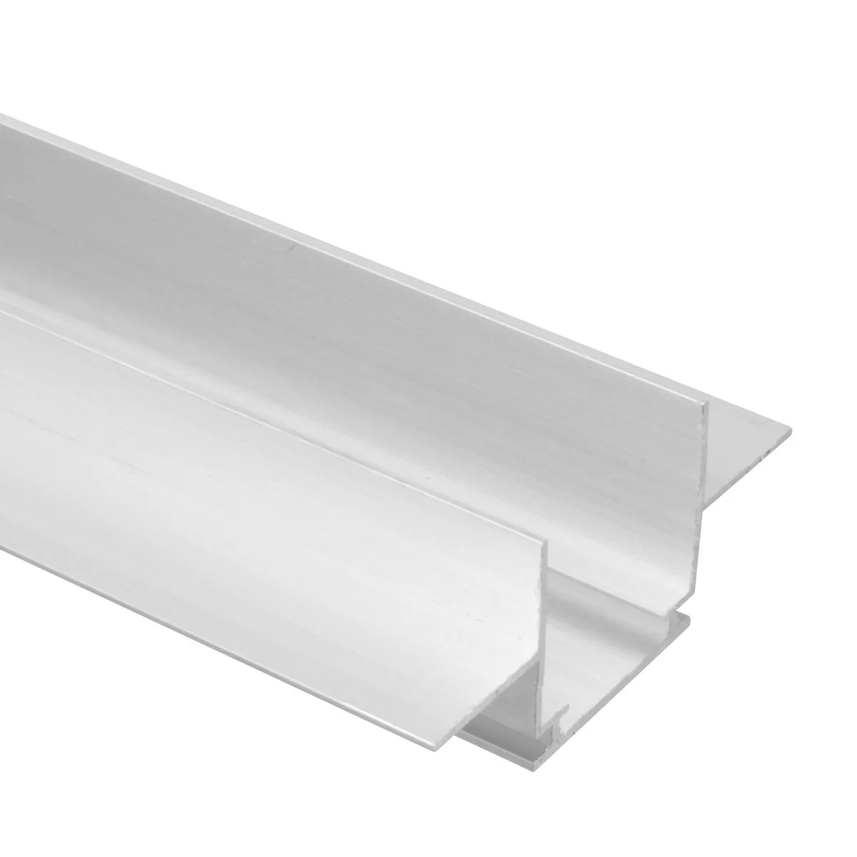 Mini Flange Slot, Recessed Mount Channel, 5/8” Rough-in Drywall Channel Housing, 2M