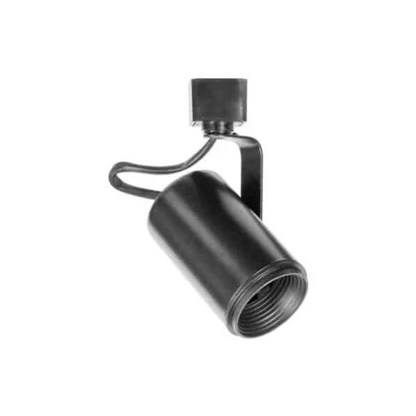 Mini Flat Back Track Luminaire, GU10 Base, Black or White Finish