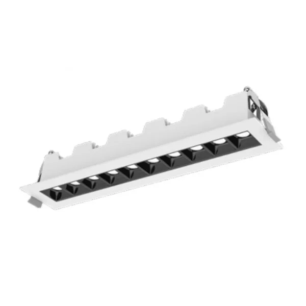 Mini Linear Optic Light Fixture, Snap-In, 5CCT, 18W, 1200LM, 2700K/3000K/3500K/4000K/5000K