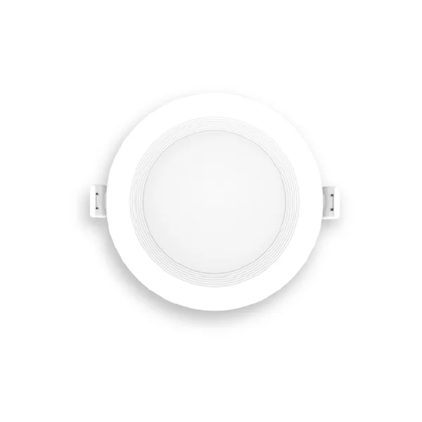Mini Panel, 4 inch, 5 Selectable CCT, Round, Baffled Trim
