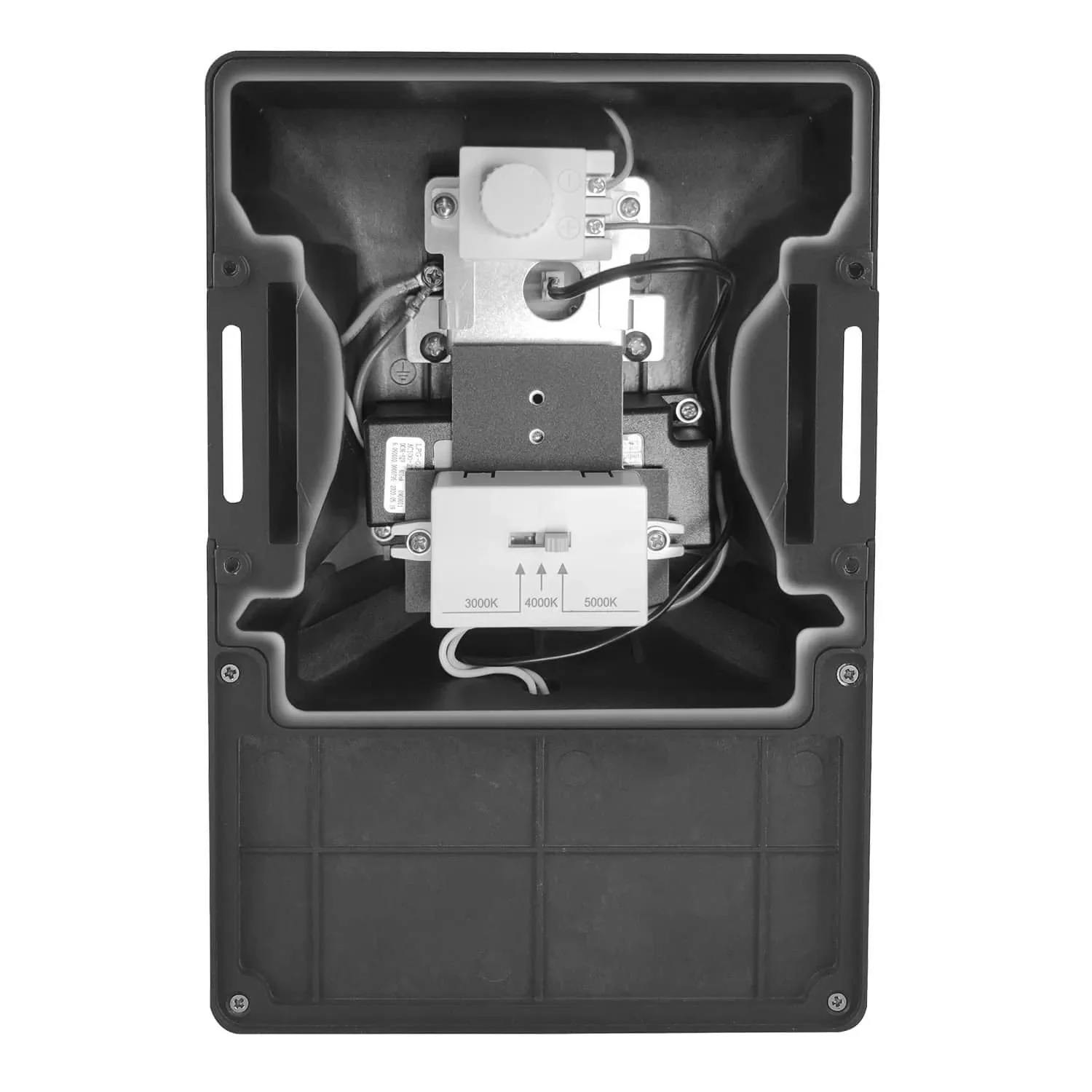 Mini Wall Pack, 1st Generation, 8W | 12W | 15W, Kelvin Adjustable (3000K, 4000K, 5000K), Bronze or White Finish - view 3