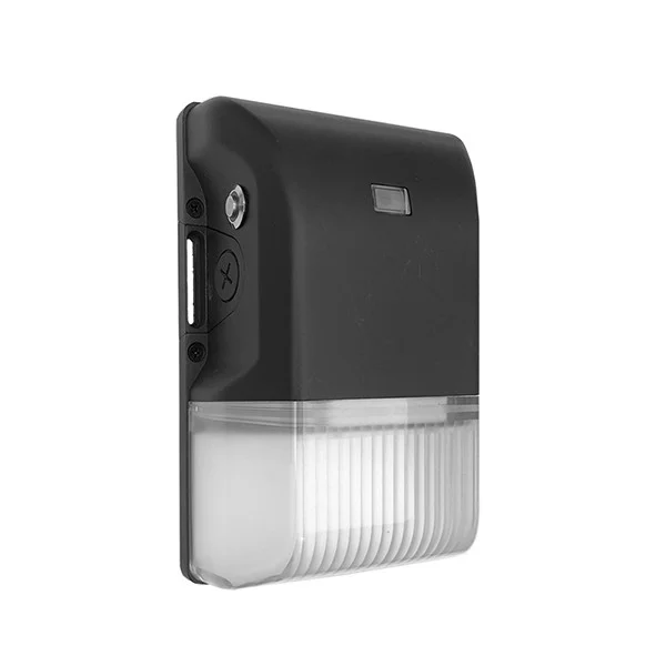 Mini Wallpack Adj. 15-30W Adj. CCT 30/40/50K, Photocell And EM