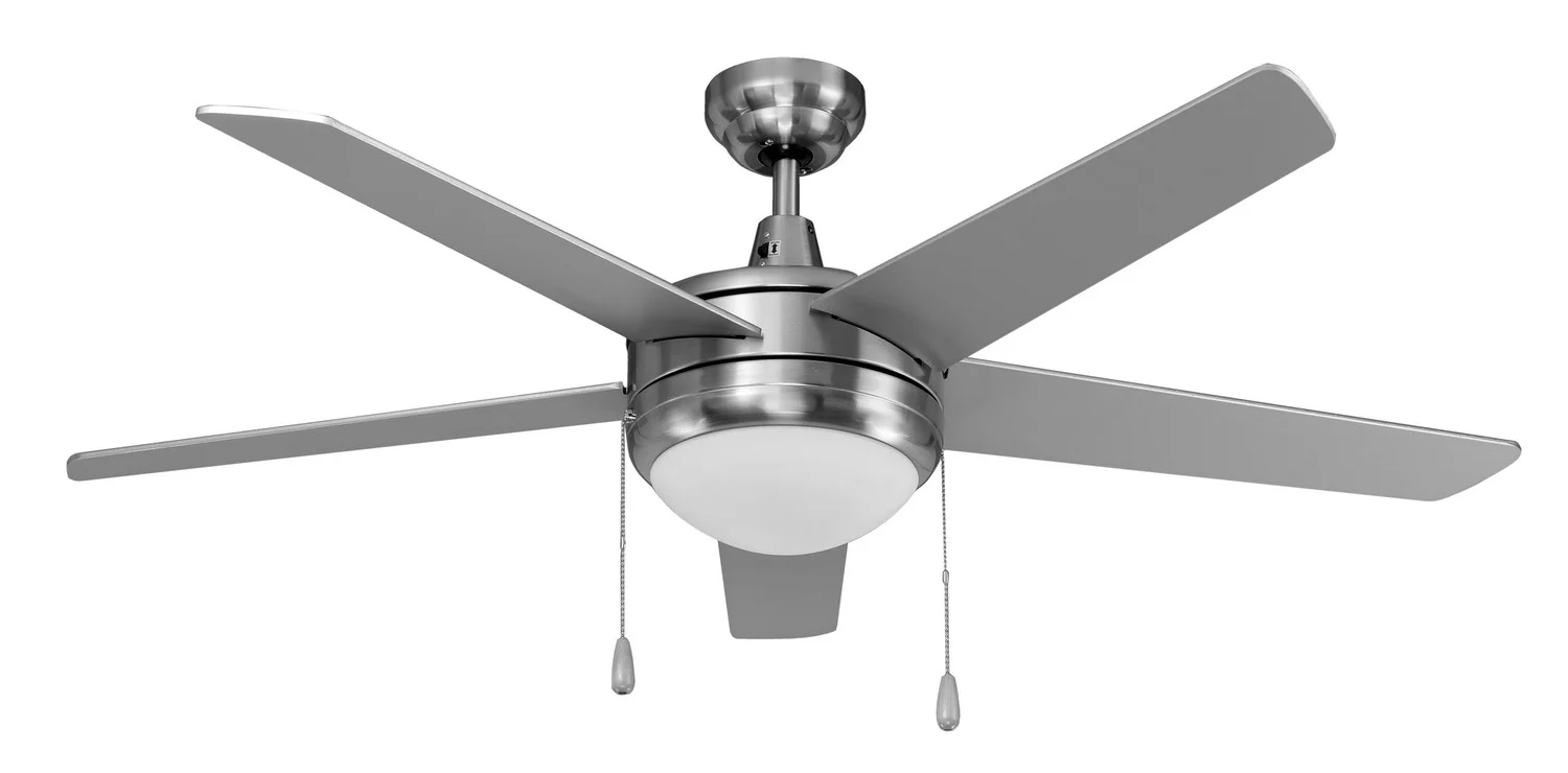 Mirage Series, 5-Blade 50" Sweep with E26 LED Light Kit