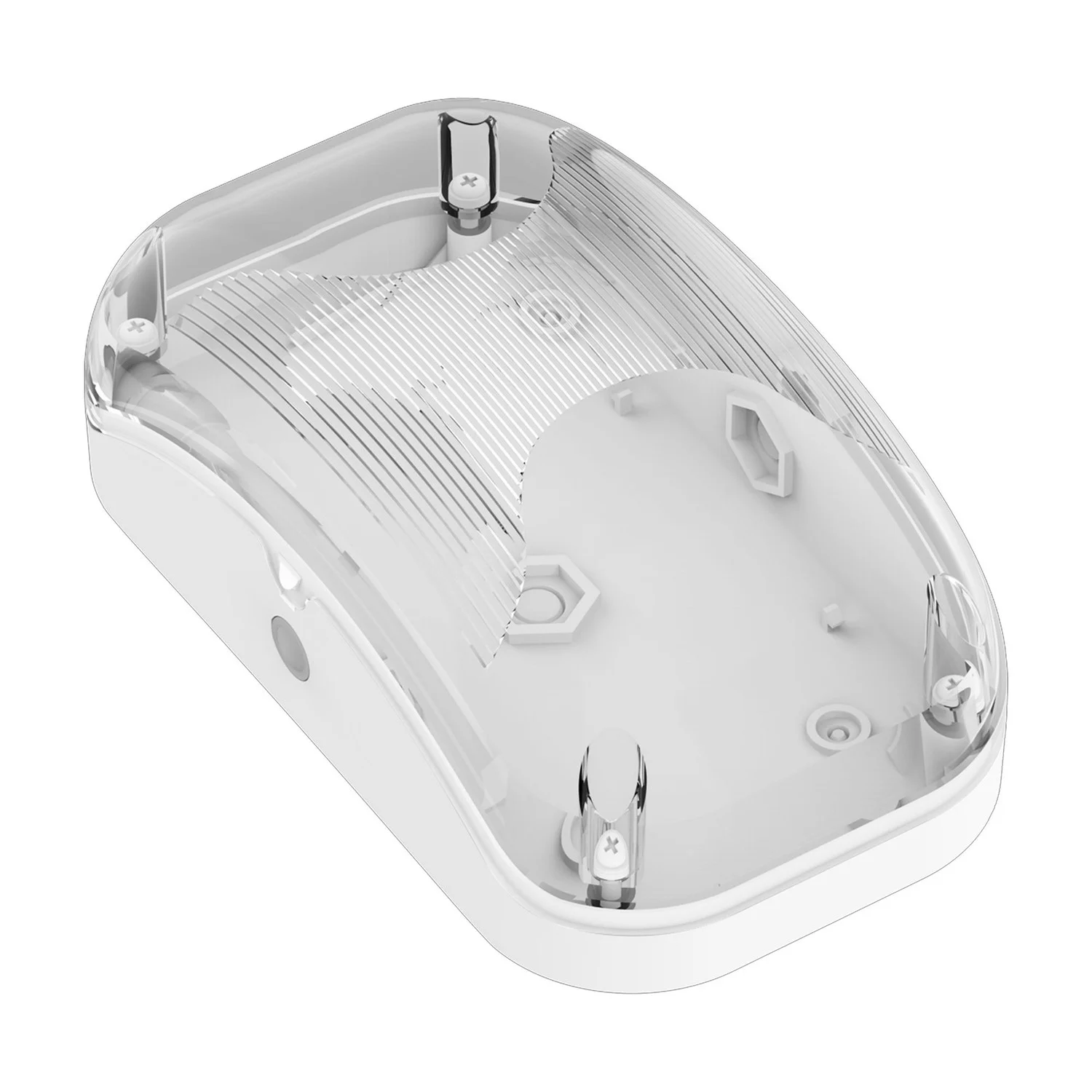 Modern Mini 9X5in Emergency Light Ho 2X1.5W 200LM 120-277V Wet Location IP65 - view 3