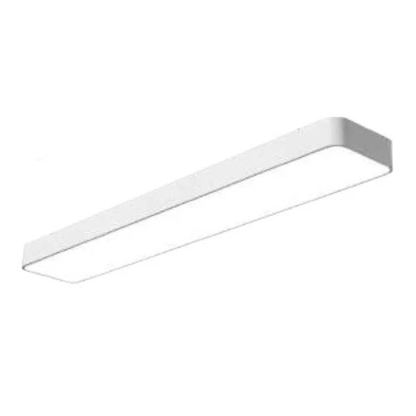 Modern Surface Ceiling Light, Dual Dim, 5CCT, 36W/48W/60W, 100LM/W, 4FT