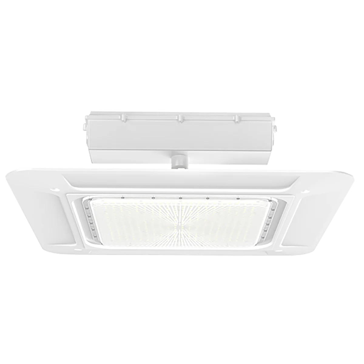 Multi Wattage Gas Station Canopy Light, 75W/100W/150W/180W, 5000K