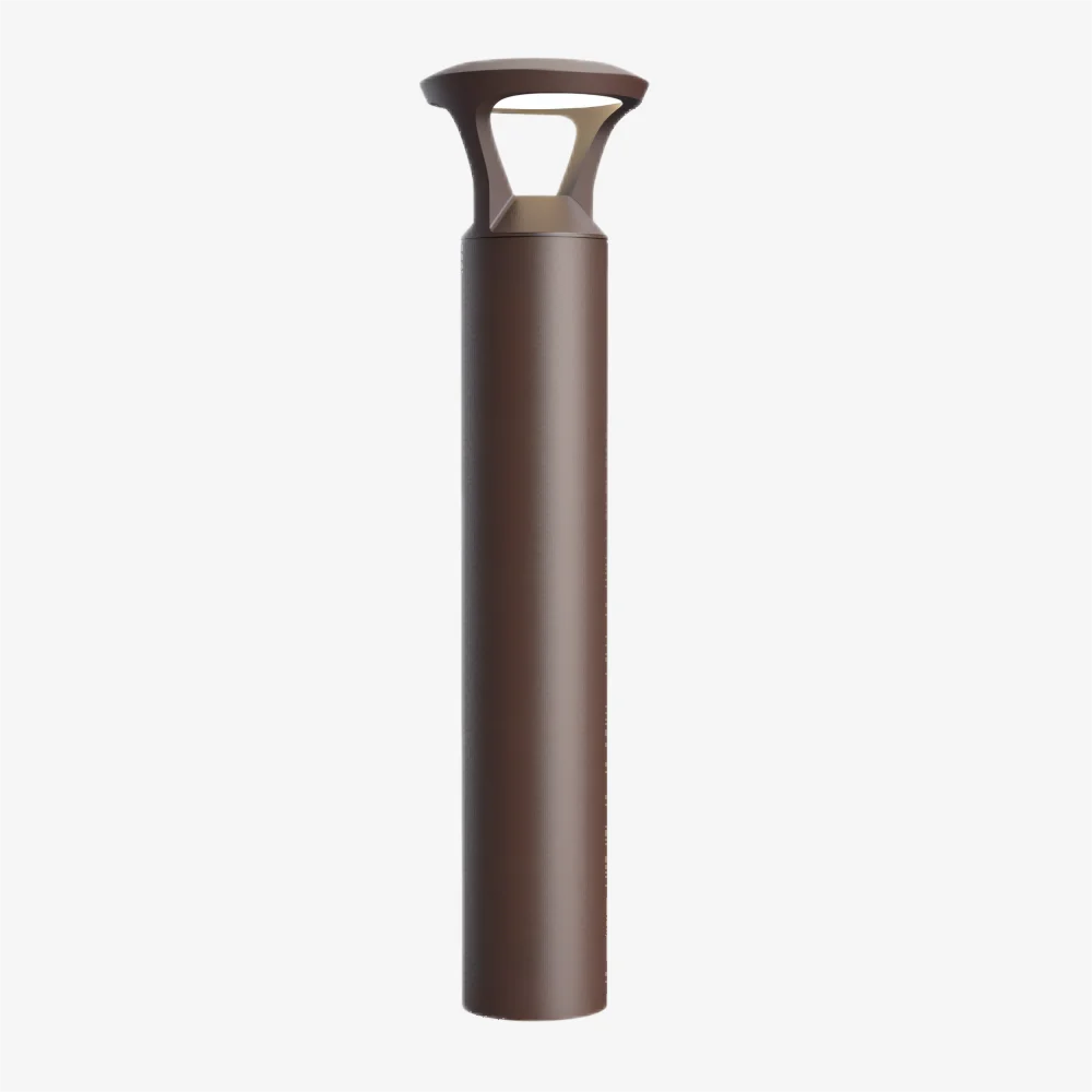 NBB LED Bollard, 14W|19W|24W Selectable, 3000K|4000K|5000K Selectable, 100-277V, Bronze|Silver|White|Black Finish