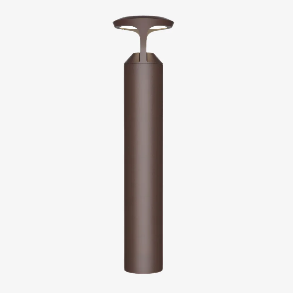 NBB LED Bollard, 14W|19W|24W Selectable, 3000K|4000K|5000K Selectable, 100-277V, Bronze|Silver|White...