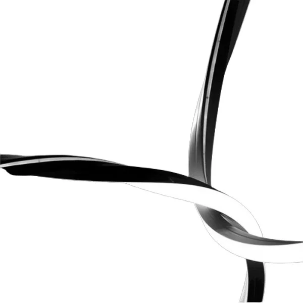 NeonFlex Pro-Dual Series, 24V DC Static White Dual-Bend Neon, 3000K