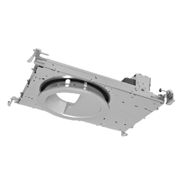 New Construction 6" Round Downlight, Selectable Lumen 4000lm, CRI90, Selectable CCT 27/30/35/40/50K, Dual Dimming 0-1...