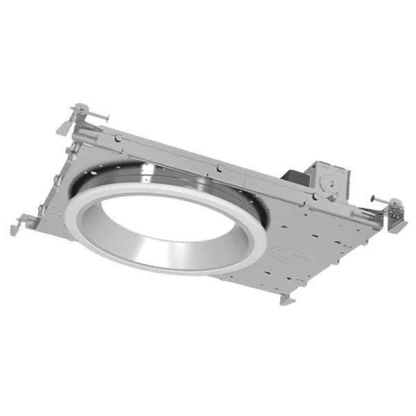 New Construction 8" Round Downlight, Selectable Lumen 6000lm, CRI90, Selectable CCT 27/30/35/40/50K, Dimming 0-10V Wa...