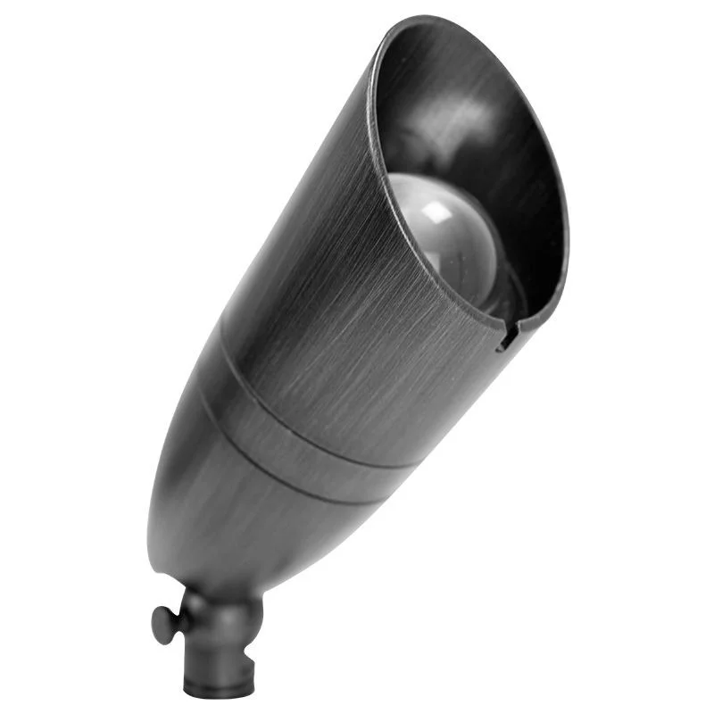 New Generation 7 W Aluminum LED Spot Light, 12V, Brass Simulation