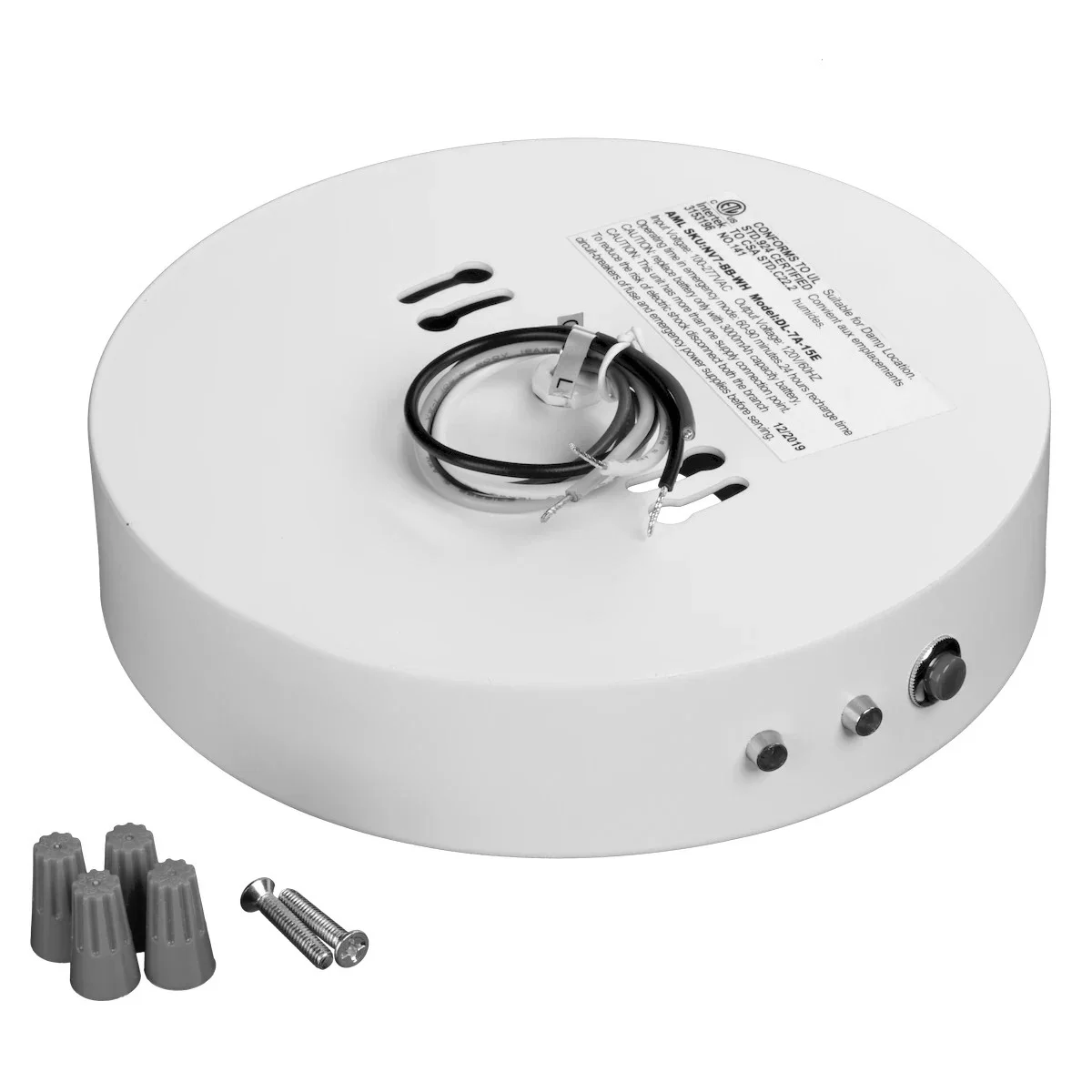 NiEVE 7 Battery Backup, White, 120-277V, 3000K, 90+ CRI