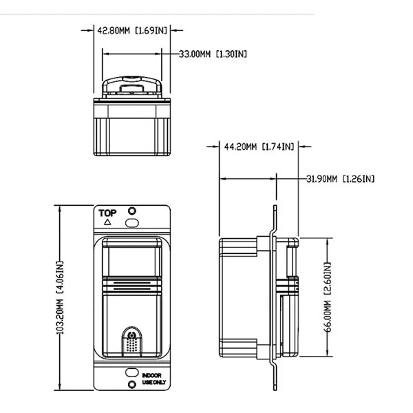 Occupancy and Vacancy Sensors 120VAC, 60Hz - view 2