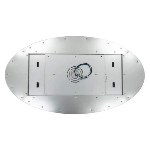 ODL Series LED Oval Surface Mount Panel, 38W, 3400 lm, 120V, Triac Dimming, 3CCT Selectable, White Finish - view 2