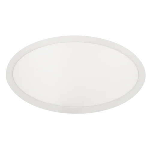 ODL Series LED Oval Surface Mount Panel, 38W, 3400 lm, 120V, Triac Dimming, 3CCT Selectable, White Finish - view 4